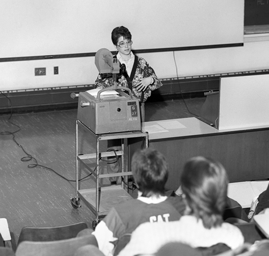 Do you recognize these professors? Were you part of these classes? If you can provide any information about this photo, please email english50@uwaterloo.ca
