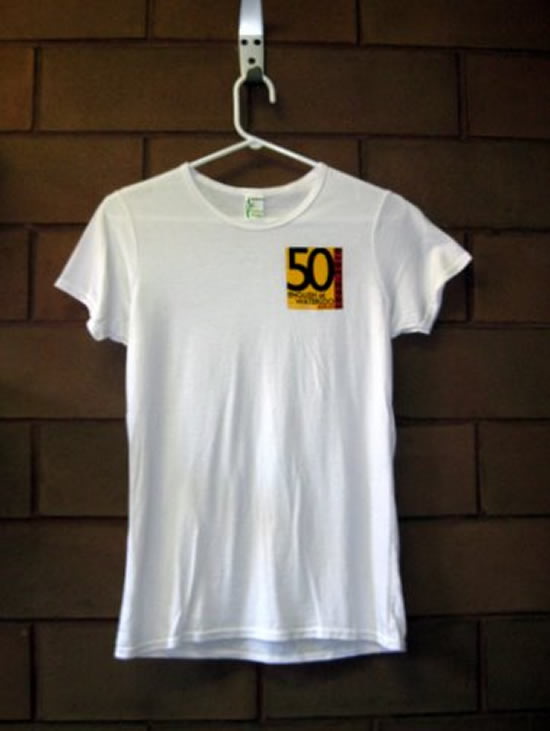 50th Anniversary bamboo t-shirt